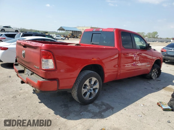 2020 Ram 1500 Big Horn z VIN 1C6SRFBT6LN201358, wystawiony jako Copart lot #53646715 z przebiegiem 84 822 mil mil oraz Szkoda całkowita • Salvage title. Historia ofert i sprzedaży dostępna na DreamBid. Obrazek 3.