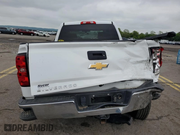 2018 Chevrolet Silverado 1500 Work Truck with VIN 1GCRCNEC3JZ296319, listed as a Copart auction lot 54670294 with 124,776 mi miles and Salvage Title. Bid and sale history available at carsss.com. Image 6.