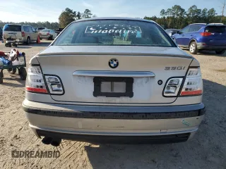 2001 BMW 3 Series 330i with VIN WBAAV53451FT02042, listed as a Copart auction lot 81005284 with 152,657 mi miles and Salvage Title. Bid and sale history available at carsss.com. Image 6.