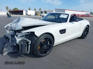 2018 Mercedes-Benz AMG GT with VIN WDDYK7HAXJA018154, listed as a IAAI auction lot 41899916 with 1 mi miles. Bid and sale history available at carsss.com. Image 17.