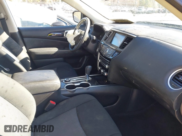 2019 Nissan Pathfinder S with VIN 5N1DR2MM2KC617509, listed as a IAAI auction lot 41320526 with 72,178 mi miles and . Bid and sale history available at DreamBid. Image 5.