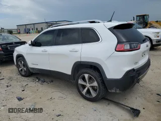 2020 Jeep Cherokee Limited with VIN 1C4PJLDXXLD615012, listed as a Copart auction lot 63091404 with 58,004 mi miles and Salvage title. Bid and sale history available at DreamBid. Image 2.