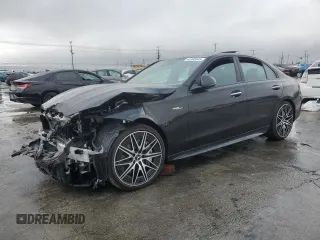 2024 Mercedes-Benz C 43 AMG z VIN W1KAF8HB4RR227455, wystawiony jako Copart lot #44388045 z przebiegiem Nie podano mil oraz Szkoda całkowita • Salvage title. Historia ofert i sprzedaży dostępna na DreamBid. Obrazek 1.