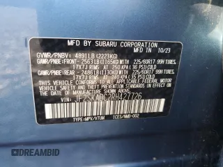 2024 Subaru Forester Premium z VIN JF2SKADC2RH427726, wystawiony jako Copart lot #55422345 z przebiegiem 26 570 mil mil oraz Szkoda całkowita • Salvage title. Historia ofert i sprzedaży dostępna na DreamBid. Obrazek 13.