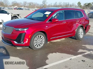 2021 Cadillac XT6 Premium Luxury with VIN 1GYKPDRS5MZ233349, listed as a IAAI auction lot 41818937 with 44,344 mi miles and . Bid and sale history available at DreamBid. Image 17.