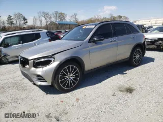 2019 Mercedes-Benz GLC with VIN WDC0G4JB7KV133213, listed as a Copart auction lot 49858235 with 71,832 mi miles and Salvage Title. Bid and sale history available at carsss.com. Image 1.