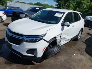 2024 Chevrolet Equinox LT z VIN 3GNAXKEGXRL256851, wystawiony jako IAAI lot #42331108 z przebiegiem 6 307 mil mil oraz . Historia ofert i sprzedaży dostępna na DreamBid. Obrazek 2.
