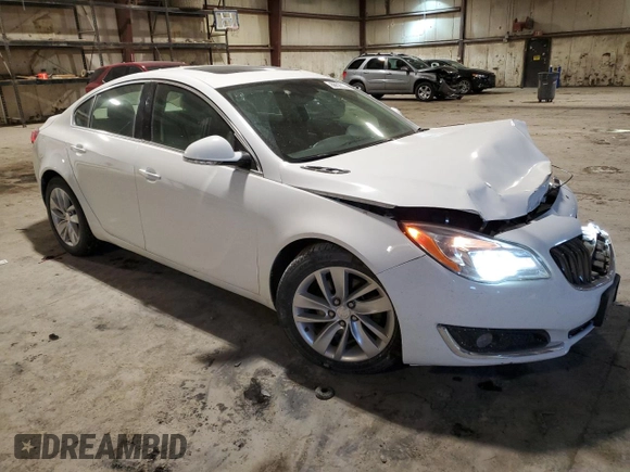 2014 Buick Regal with VIN 2G4GK5EX3E9209883, listed as a Copart auction lot 88628905 with 102,233 mi miles and Salvage Title. Bid and sale history available at carsss.com. Image 4.