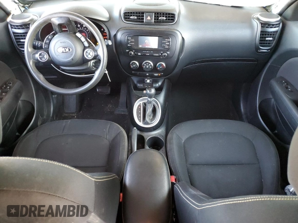 2015 Kia Soul + with VIN KNDJP3A51F7128470, listed as a Copart auction lot 53476595 with 81,650 mi miles and Salvage Title. Bid and sale history available at DreamBid. Image 8.