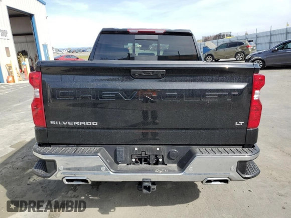2023 Chevrolet Silverado 1500 LT with VIN 1GCUDDE8XPZ330164, listed as a Copart auction lot 48637005 with 23,630 mi miles and Salvage Title. Bid and sale history available at carsss.com. Image 6.