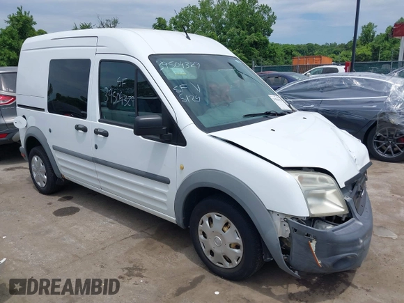 2011 Ford Transit Connect XL with VIN NM0LS7AN5BT048201, listed as a IAAI auction lot 41686687 with 210,318 mi miles and . Bid and sale history available at DreamBid. Image 1.