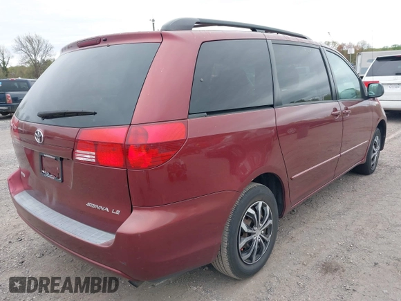 2005 Toyota Sienna CE z VIN 5TDZA23C25S242153, wystawiony jako IAAI lot #42096002 z przebiegiem 154 992 mil mil oraz . Historia ofert i sprzedaży dostępna na DreamBid. Obrazek 4.