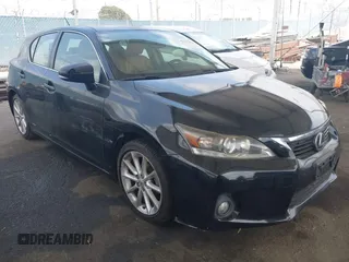 2013 Lexus CT 200h Hybrid with VIN JTHKD5BH9D2161341, listed as a IAAI auction lot 42127032 with 165,134 mi miles. Bid and sale history available at carsss.com. Image 1.