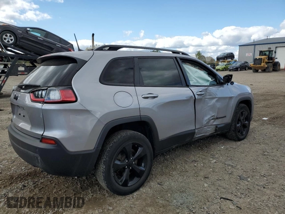2020 Jeep Cherokee Altitude with VIN 1C4PJMLN1LD550864, listed as a Copart auction lot 72989994 with 57,135 mi miles and Clean Title. Bid and sale history available at carsss.com. Image 3.