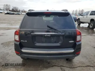 2015 Jeep Compass High Altitude Edition with VIN 1C4NJDEBXFD217481, listed as a Copart auction lot 41563165 with 180,626 mi miles and Salvage Title. Bid and sale history available at carsss.com. Image 6.