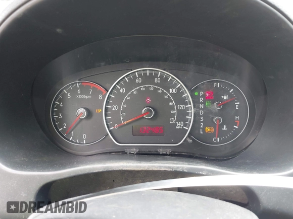 2009 Suzuki SX4 AWD with VIN JS2YB413X96203491, listed as a IAAI auction lot 42216278 with 132,485 mi miles and . Bid and sale history available at carsss.com. Image 7.