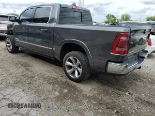 2020 Ram 1500 Limited with VIN 1C6SRFHT0LN104647, listed as a Copart auction lot 69088784 with 37,119 mi miles and Salvage title. Bid and sale history available at DreamBid. Image 2.
