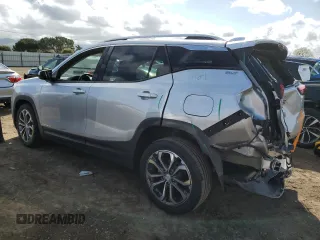 2019 GMC Terrain SLT with VIN 3GKALPEV2KL204785, listed as a Copart auction lot 50060505 with 98,724 mi miles and Salvage Title. Bid and sale history available at carsss.com. Image 2.