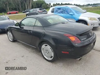 2002 Lexus SC with VIN JTHFN48Y320005577, listed as a Copart auction lot 75085314 with Not Provided miles and Non Repairable. Bid and sale history available at carsss.com. Image 2.