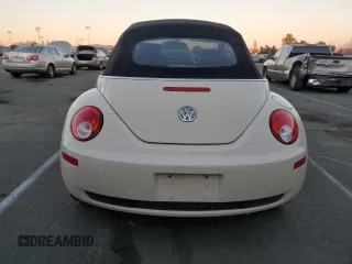 2009 Volkswagen Beetle S with VIN 3VWRF31Y29M409328, listed as a Copart auction lot 87849455 with 69,693 mi miles and Salvage title. Bid and sale history available at DreamBid. Image 6.