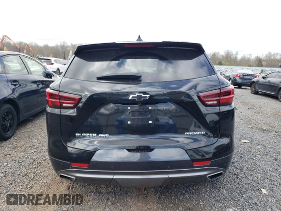2023 Chevrolet Blazer Premier с VIN 3GNKBLRS0PS100294, выставлен на аукционе Copart как лот 53271905 с пробегом 33 377 миль миль и Списание • Salvage title. История ставок и продаж доступна на DreamBid. Изображение 6.