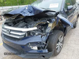 2018 Honda Pilot EX-L with VIN 5FNYF6H57JB046433, listed as a IAAI auction lot 42296714 with Not provided miles and . Bid and sale history available at DreamBid. Image 6.