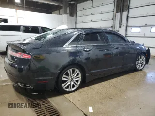 2014 Lincoln MKZ with VIN 3LN6L2GK6ER825015, listed as a Copart auction lot 53108575 with 0 mi miles and Salvage Title. Bid and sale history available at carsss.com. Image 3.