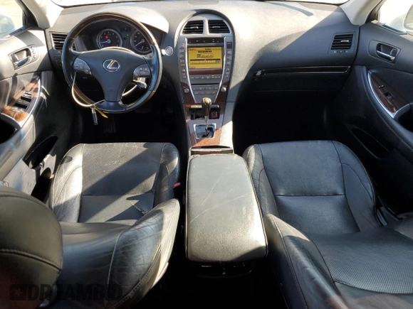 2012 Lexus ES with VIN JTHBK1EG2C2508041, listed as a Copart auction lot 50417575 with 130,541 mi miles and Salvage Title. Bid and sale history available at carsss.com. Image 8.