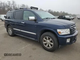 2007 Infiniti QX56 with VIN 5N3AA08C97N802871, listed as a Copart auction lot 49242275 with 156,532 mi miles and Clean Title. Bid and sale history available at carsss.com. Image 4.