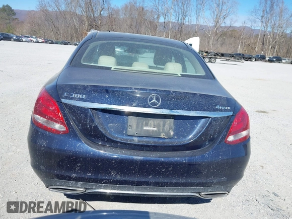 2017 Mercedes-Benz C 300 with VIN 55SWF4KB4HU213818, listed as a IAAI auction lot 41656649 with 208,589 mi miles and . Bid and sale history available at DreamBid. Image 16.
