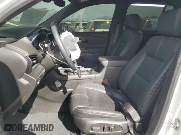 2023 Chevrolet Traverse RS z VIN 1GNERJKW8PJ210800, wystawiony jako Copart lot #53174685 z przebiegiem 24 118 mil mil oraz Szkoda całkowita • Salvage title. Historia ofert i sprzedaży dostępna na DreamBid. Obrazek 7.