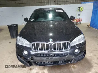 2016 BMW X6 xDrive50i with VIN 5UXKU6C51G0R34443, listed as a Copart auction lot 66511594 with 129,083 mi miles and Salvage Title. Bid and sale history available at carsss.com. Image 5.