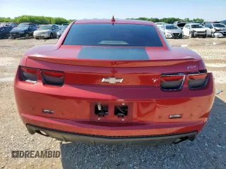 2013 Chevrolet Camaro LT with VIN 2G1FC1E35D9244676, listed as a Copart auction lot 51781245 with 254,247 mi miles and Salvage Title. Bid and sale history available at carsss.com. Image 6.