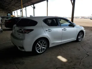 2015 Lexus CT 200h z VIN JTHKD5BH0F2230002, wystawiony jako Copart lot #51675975 z przebiegiem 63 557 mil mil oraz Szkoda całkowita • Salvage title. Historia ofert i sprzedaży dostępna na DreamBid. Obrazek 3.