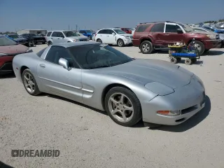 2003 Chevrolet Corvette with VIN 1G1YY22G835100879, listed as a Copart auction lot 76589504 with 0 mi miles and Salvage Title. Bid and sale history available at carsss.com. Image 4.