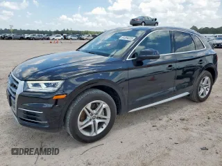 2018 Audi Q5 Premium Plus with VIN WA1BNAFY8J2199294, listed as a Copart auction lot 61354225 with 79,399 mi miles and Salvage title. Bid and sale history available at DreamBid. Image 1.