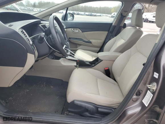 2014 Honda Civic Sedan LX with VIN 19XFB2F52EE228325, listed as a Copart auction lot 51644665 with 103,854 mi miles and Salvage Title. Bid and sale history available at carsss.com. Image 7.