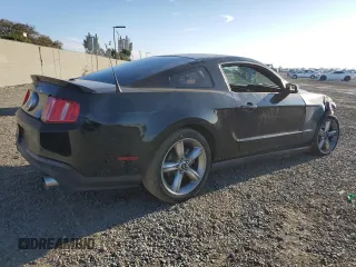2011 Ford Mustang GT with VIN 1ZVBP8CF8B5103737, listed as a Copart auction lot 43782175 with 142,068 mi miles and Salvage Title. Bid and sale history available at carsss.com. Image 3.