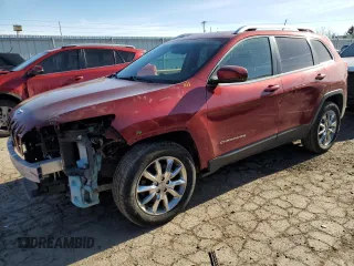 2014 Jeep Cherokee Limited with VIN 1C4PJMDB0EW160026, listed as a Copart auction lot 41742955 with 131,063 mi miles and Clean Title. Bid and sale history available at carsss.com. Image 1.
