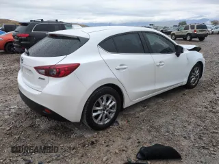 2014 Mazda 3 i Grand Touring with VIN JM1BM1M77E1194358, listed as a Copart auction lot 55116645 with 189,254 mi miles and Salvage Title. Bid and sale history available at DreamBid. Image 3.