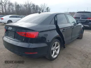 2015 Audi A3 1.8T Premium with VIN WAUACGFF5F1009468, listed as a IAAI auction lot 41697638 with 1 mi miles. Bid and sale history available at carsss.com. Image 4.