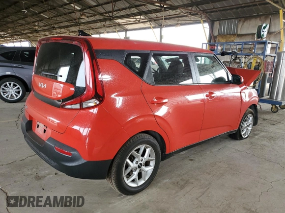 2022 Kia Soul LX with VIN KNDJ23AU2N7159196, listed as a Copart auction lot 45109905 with 69,831 mi miles and Salvage Title. Bid and sale history available at DreamBid. Image 3.
