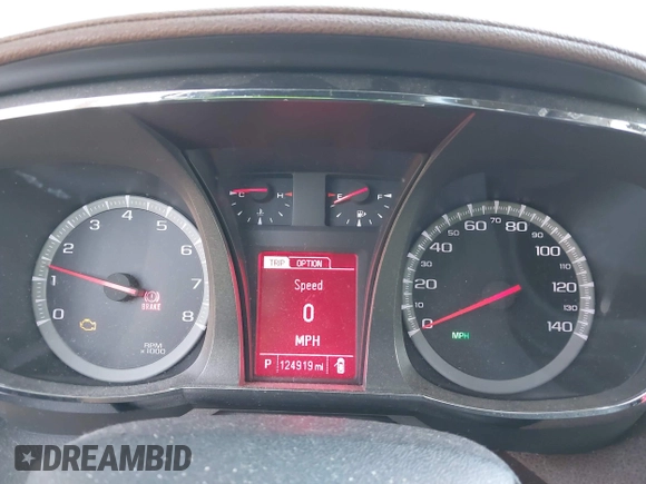 2015 GMC Terrain SLT with VIN 2GKALSEK8F6324089, listed as a IAAI auction lot 41897875 with 124,919 mi miles. Bid and sale history available at carsss.com. Image 7.
