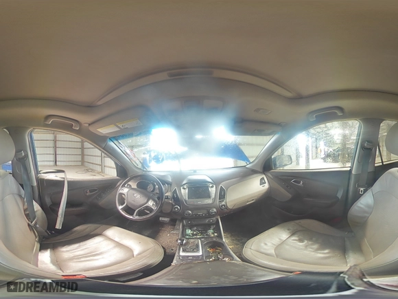 2014 Hyundai Tucson Limited with VIN KM8JU3AG7EU950132, listed as a Copart auction lot 81362954 with 123,030 mi miles and Clean Title. Bid and sale history available at carsss.com. Image 14.
