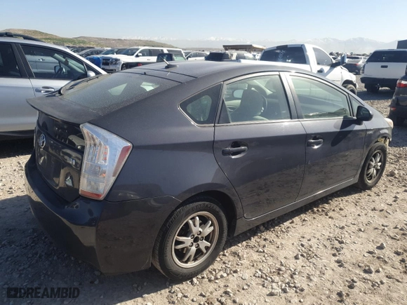 2011 Toyota Prius I with VIN JTDKN3DU0B0260118, listed as a Copart auction lot 52765075 with 246,557 mi miles and Salvage Title. Bid and sale history available at carsss.com. Image 3.