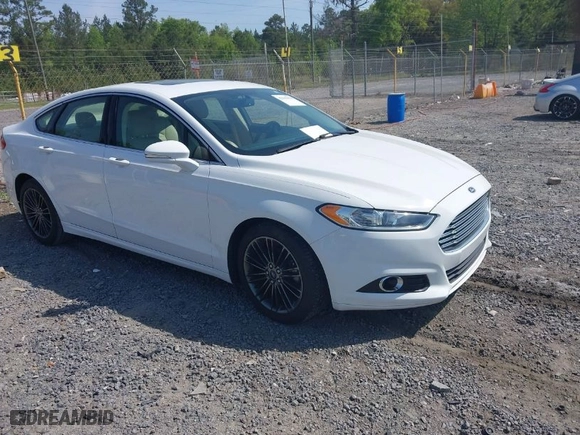 2014 Ford Fusion SE with VIN 3FA6P0HD9ER373399, listed as a IAAI auction lot 42049654 with 95,608 mi miles. Bid and sale history available at carsss.com. Image 1.