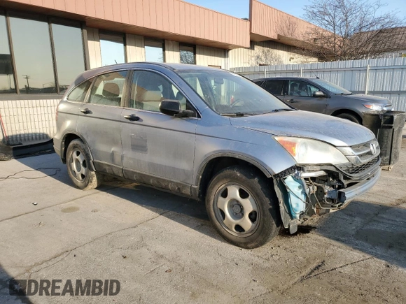 2011 Honda CR-V LX with VIN 5J6RE4H38BL034777, listed as a Copart auction lot 48660845 with 119,891 mi miles and Salvage Title. Bid and sale history available at DreamBid. Image 4.