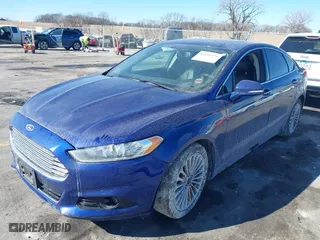 2016 Ford Fusion Titanium with VIN 3FA6P0K94GR180018, listed as a IAAI auction lot 41691471 with 197,500 mi miles. Bid and sale history available at carsss.com. Image 17.