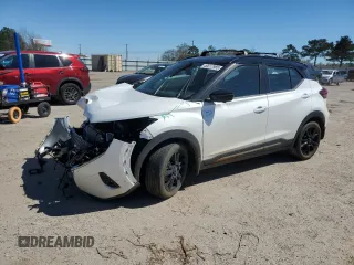 2024 Nissan Kicks SR with VIN 3N1CP5DVXRL479090, listed as a Copart auction lot 49817965 with 13,625 mi miles and Salvage Title. Bid and sale history available at carsss.com. Image 1.