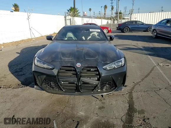 2023 BMW M4 Competition with VIN WBS33AZ09PCM29443, listed as a Copart auction lot 83428514 with 0 mi miles and Salvage Title. Bid and sale history available at carsss.com. Image 11.